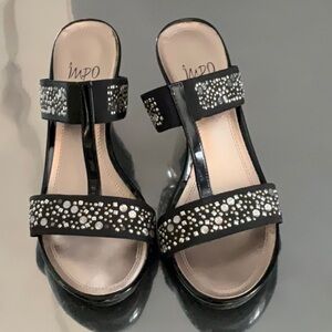 Impo Jeweled Patent Leather Shoes 8.5